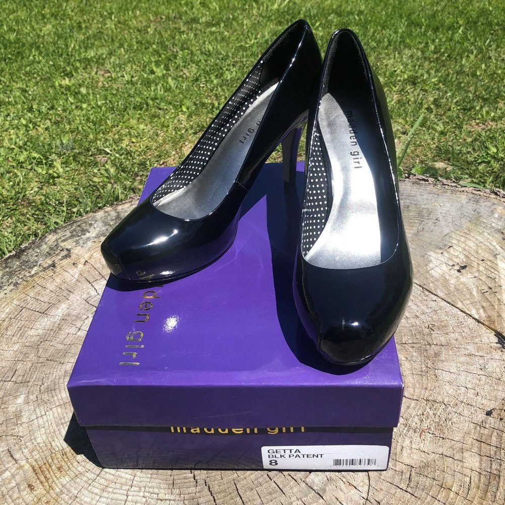 Black Patent Heels